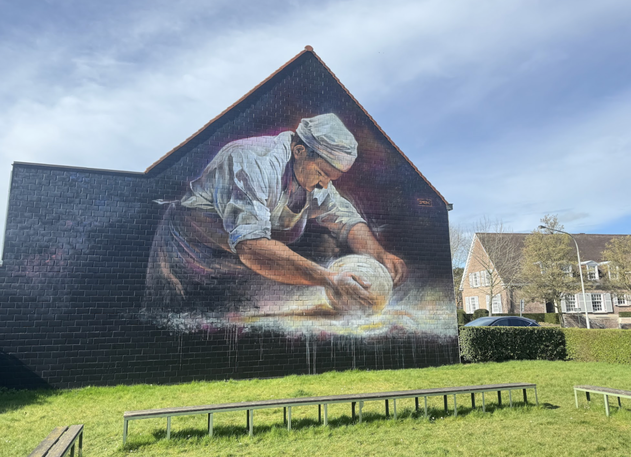 Bread and Brushstrokes, SMOK, Brugge © Jorijn Neyrinck